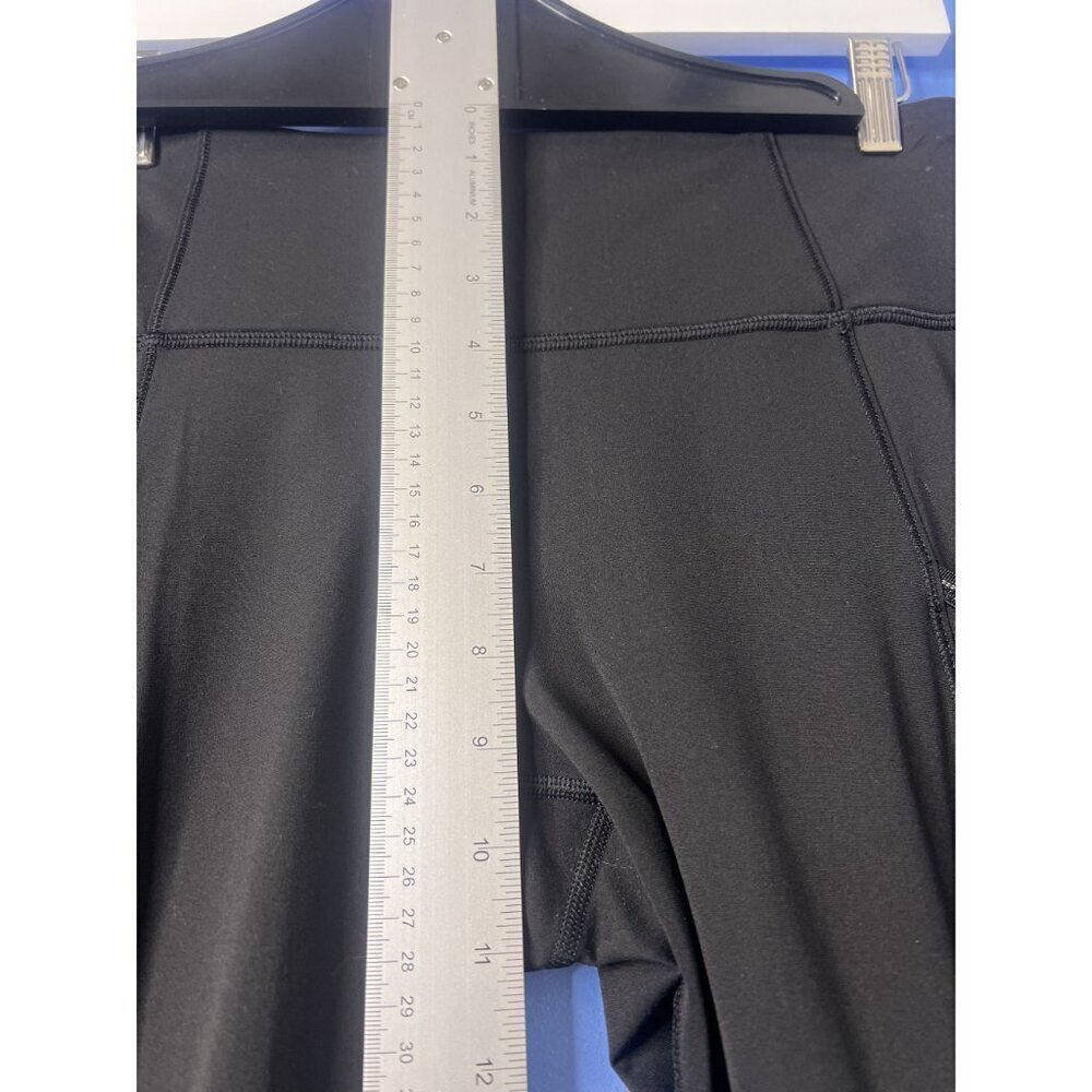 Lululemon High-Waisted Leggings Women 8 Black Side Pocket hiking Active - Picture 7 of 9